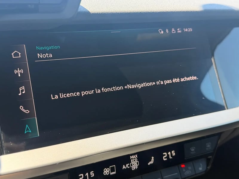 Photo de la voiture AUDI A3 SPORTBACK A3 Sportback 35 TFSI 150ch Design