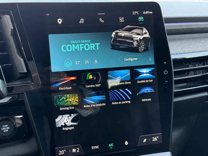 Photo de la voiture RENAULT ESPACE VI E-Tech hybrid 200 Techno