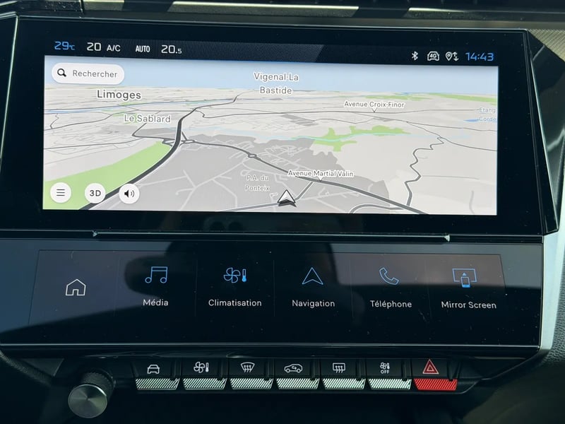 Photo de la voiture PEUGEOT 408 Hybrid 145 e-DCS6 GT