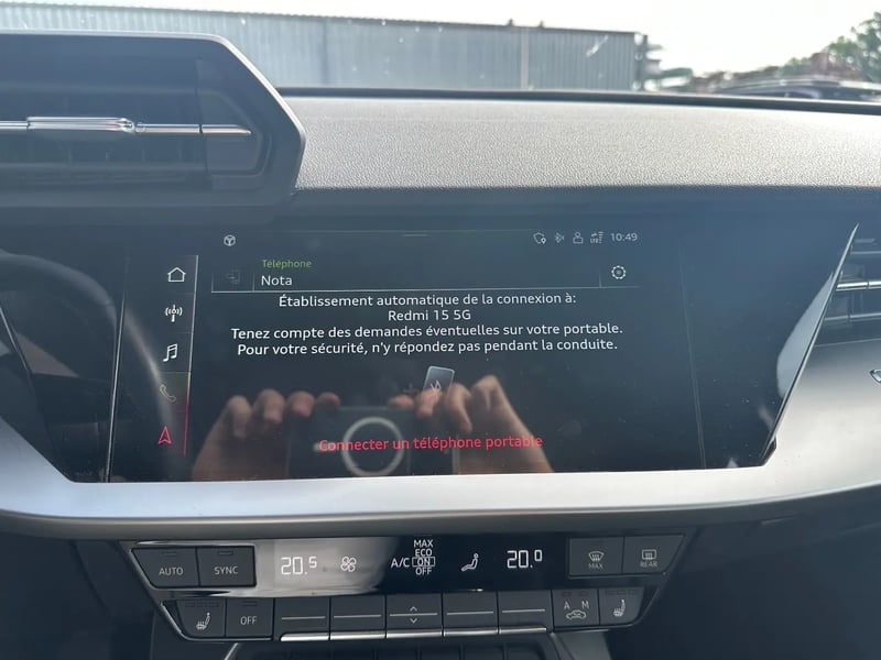 Photo de la voiture AUDI A3 SPORTBACK 35 TFSI 150 Design