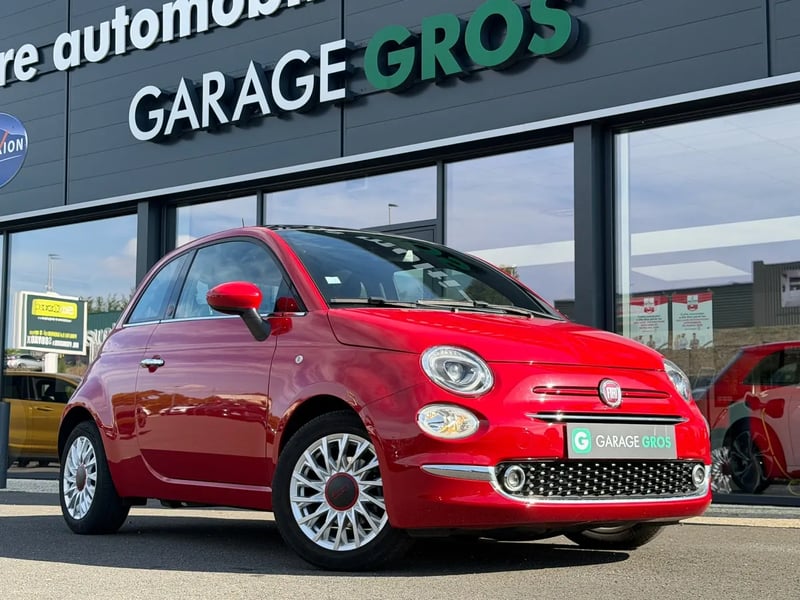 Photo de la voiture FIAT 500 SERIE 9 EURO 6D-FULL 1.0 70 ch Hybride BSG S/S (RED)