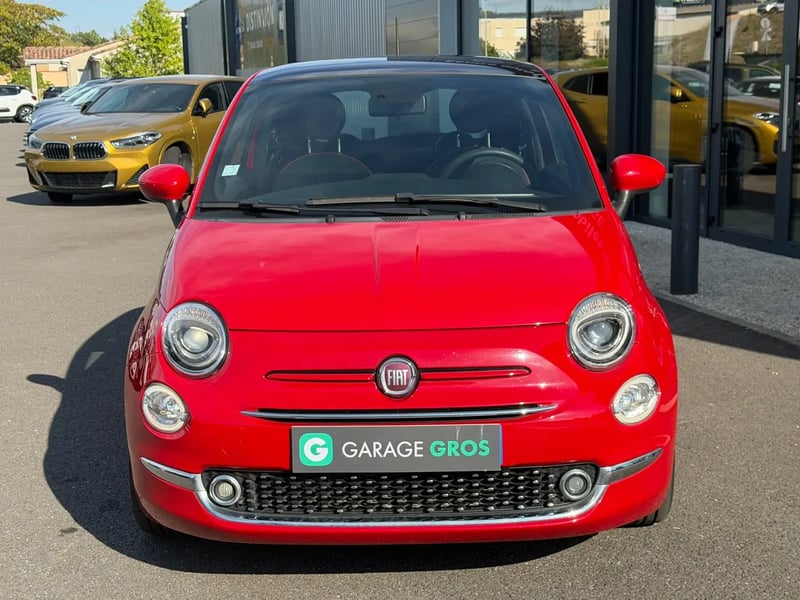 Photo de la voiture FIAT 500 SERIE 9 EURO 6D-FULL 1.0 70 ch Hybride BSG S/S (RED)