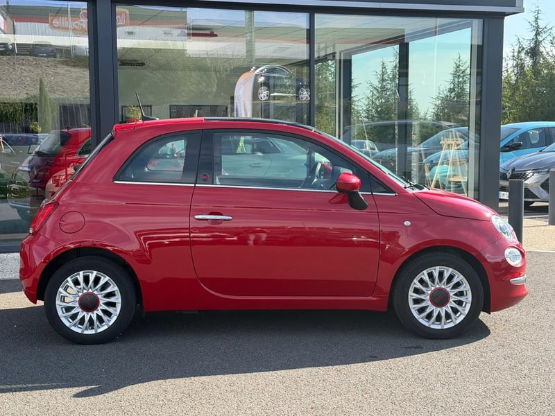 Photo de la voiture FIAT 500 SERIE 9 EURO 6D-FULL 1.0 70 ch Hybride BSG S/S (RED)