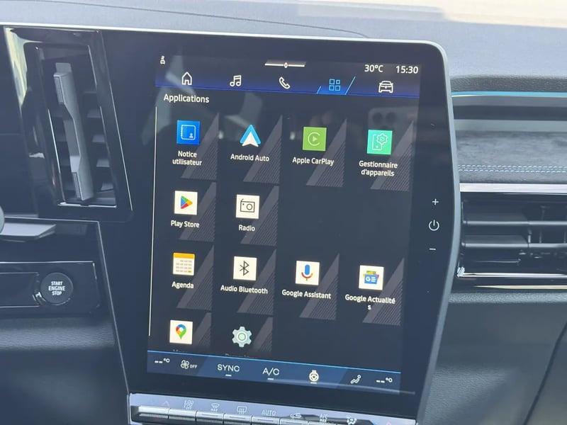 Photo de la voiture RENAULT ESPACE VI E-Tech full hybrid 200 GSR2 esprit Alpine