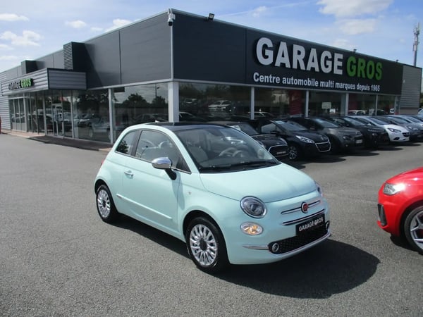 Photo de la voiture FIAT 500 SERIE 8 EURO 6D-TEMP 1.0 70 ch Hybride BSG S/S Lounge