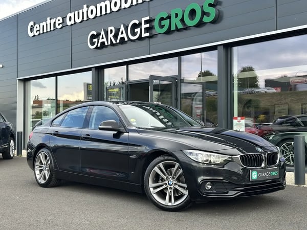 Photo de présentation de la voiture BMW SERIE 4 GRAN COUPE F36 LCI Gran Coupe 418d 150 ch BVA8 Sport