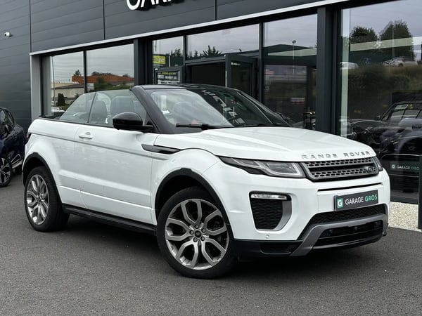 Photo de la voiture LAND ROVER RANGE ROVER EVOQUE CABRIOLET TD4 150 BVA SE Dynamic