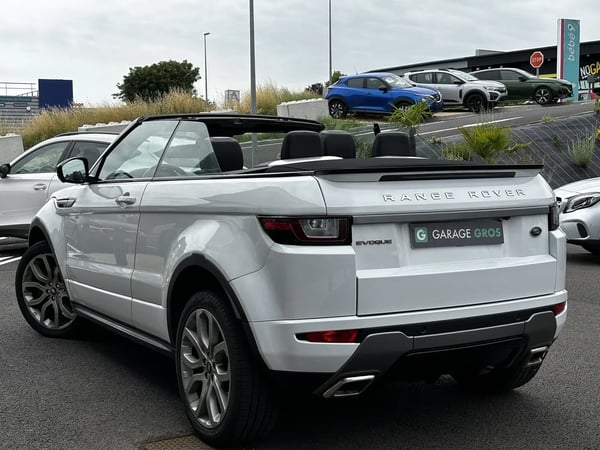 Photo de la voiture LAND ROVER RANGE ROVER EVOQUE CABRIOLET TD4 150 BVA SE Dynamic