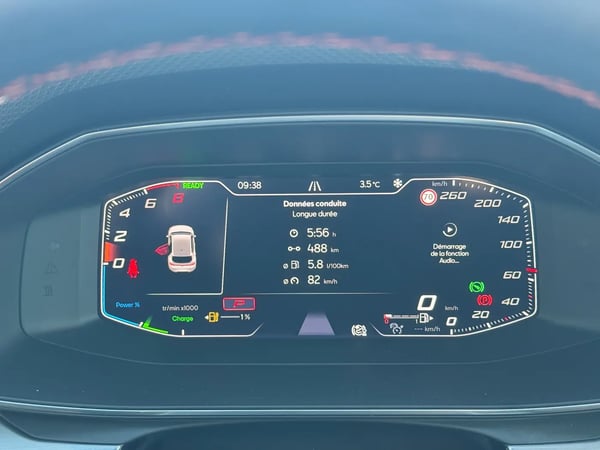 Photo de la voiture SEAT LEON e-Hybrid 204 ch DSG6 FR