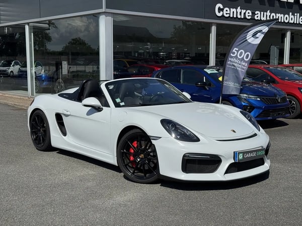 Photo de la voiture PORSCHE BOXSTER SPYDER 3.8i 375 ch