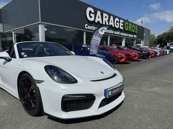 Photo de la voiture PORSCHE BOXSTER SPYDER 3.8i 375 ch