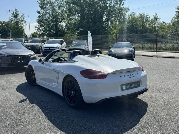 Photo de la voiture PORSCHE BOXSTER SPYDER 3.8i 375 ch