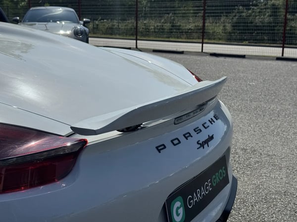 Photo de la voiture PORSCHE BOXSTER SPYDER 3.8i 375 ch
