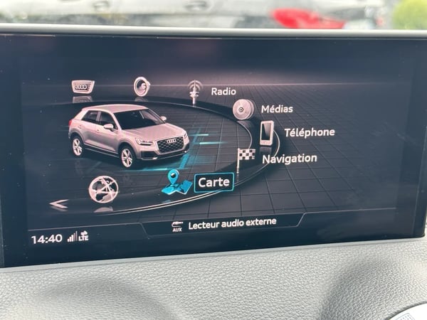 Photo de la voiture AUDI Q2 30 TDI 116 S tronic 7 Advanced + S LINE