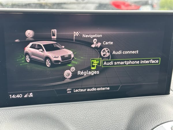 Photo de la voiture AUDI Q2 30 TDI 116 S tronic 7 Advanced + S LINE