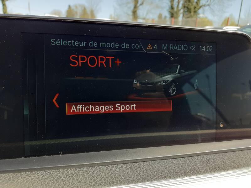 Photo de la voiture BMW SERIE 4 CABRIOLET F33 LCI Cab 420d 190 ch BVA8 M Sport