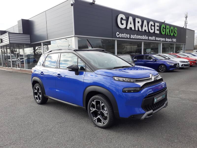 Porte clé Citroën C3 Aircross 2017 bleu, en métal, idée cadeau