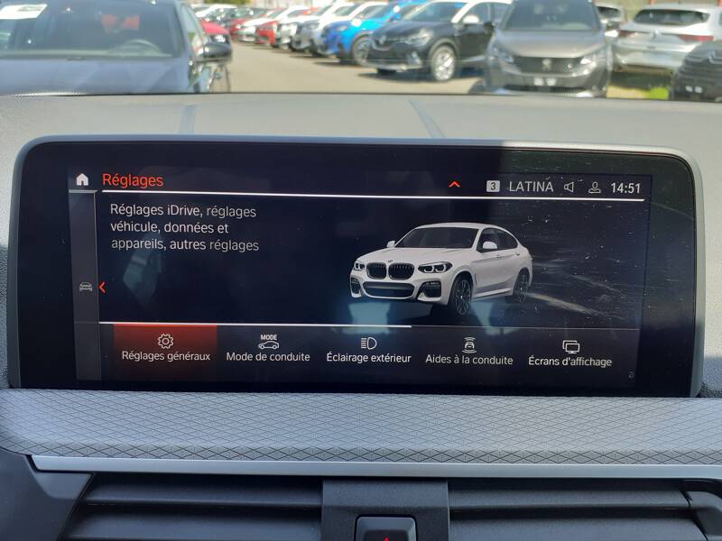 Photo de la voiture BMW X4 G02 xDrive30d 286 ch BVA8 M Sport