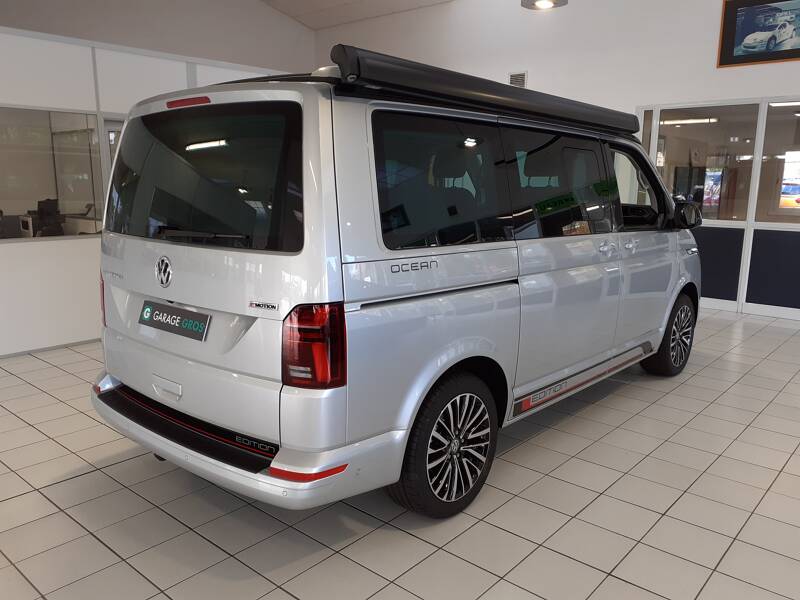 SEUIL DE COFFRE VOLKSWAGEN T6 2015 2019 ABS NOIR DOUBLE PORTES